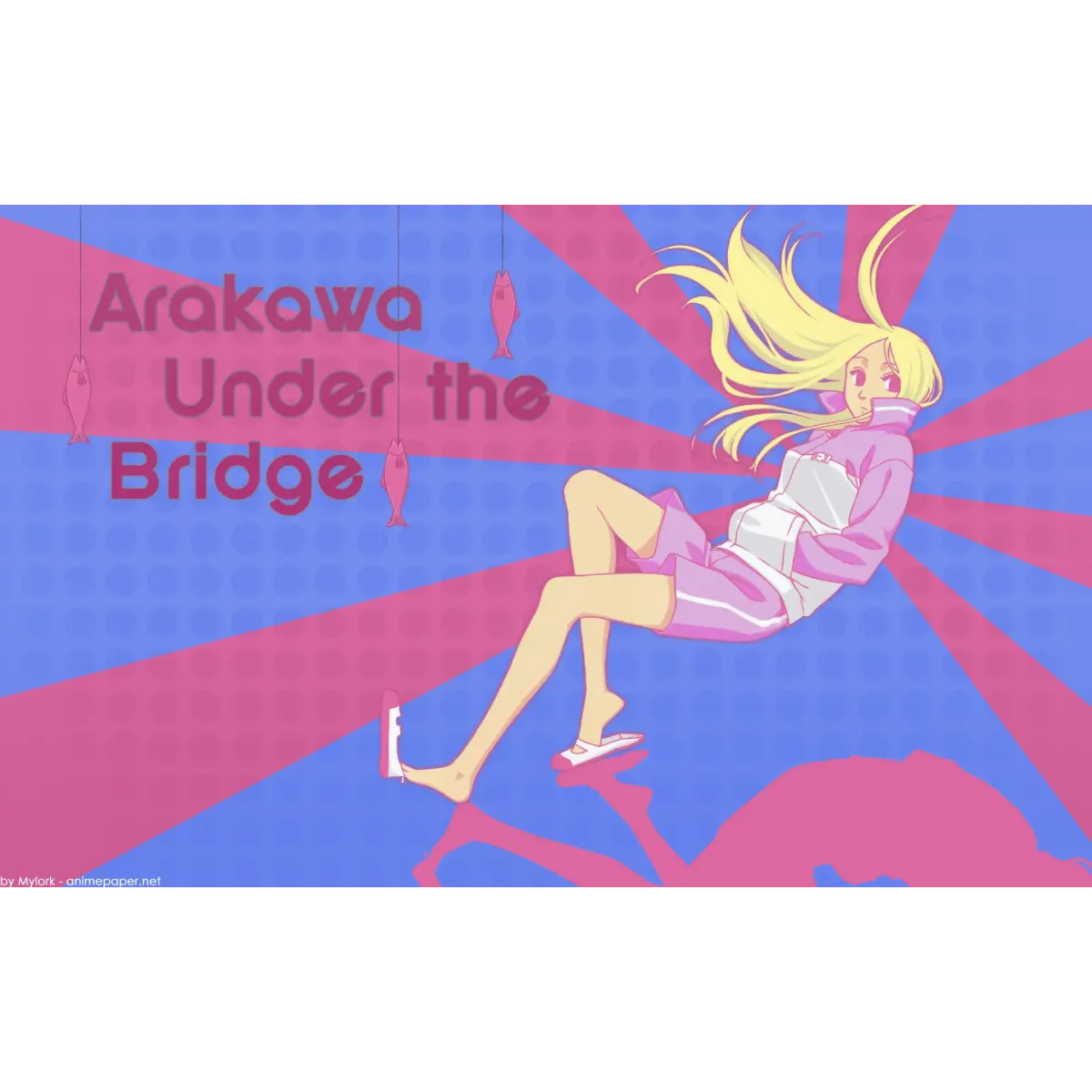 Anime Arakawa Under the Bridge  Mouse Pad (Desk Mat)