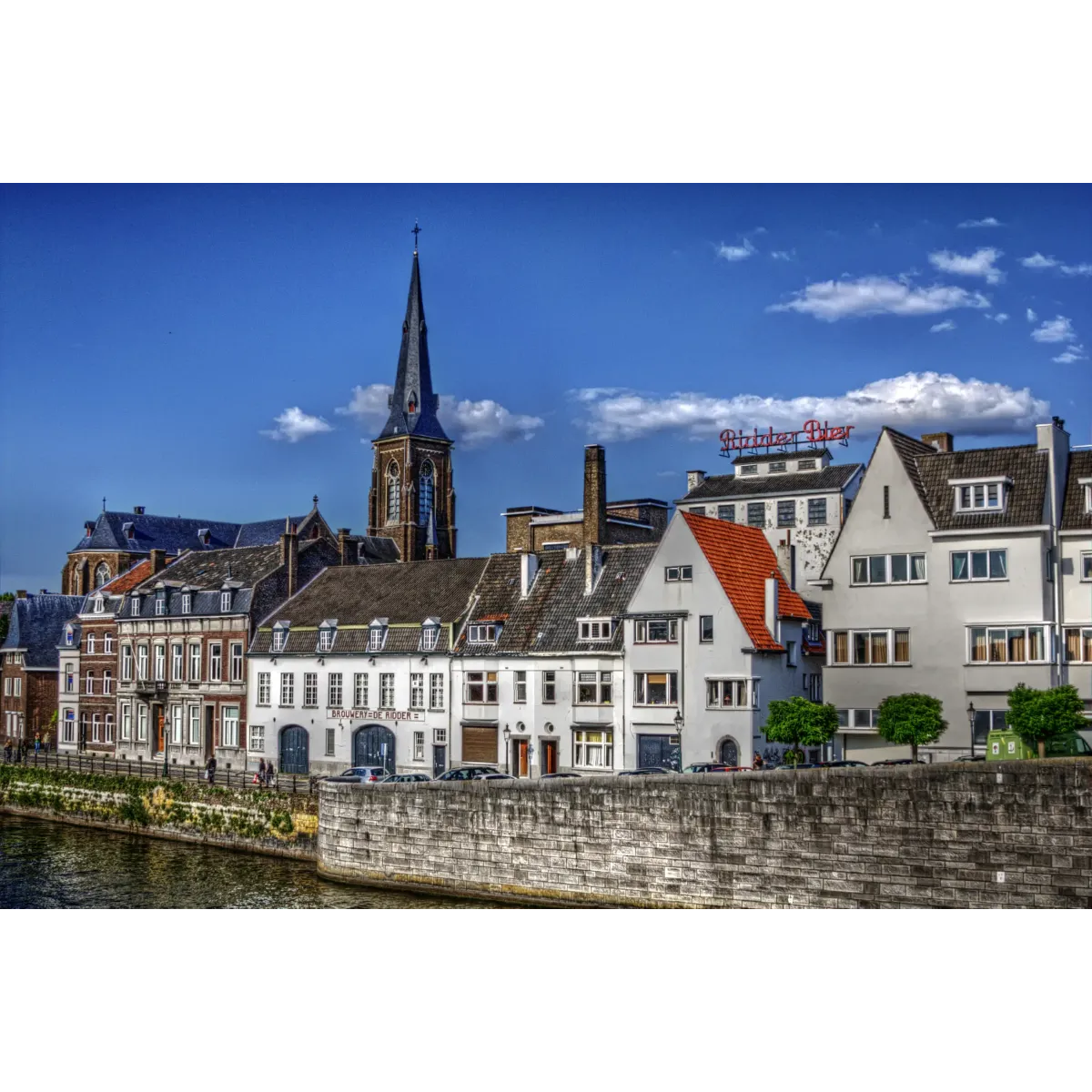 Houses in the Netherlands Mouse Pad (Desk Mat)