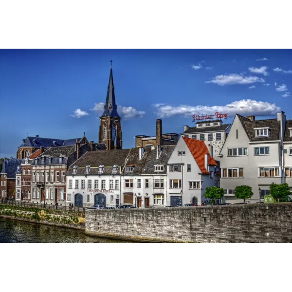 Houses in the Netherlands Mouse Pad (Desk Mat)