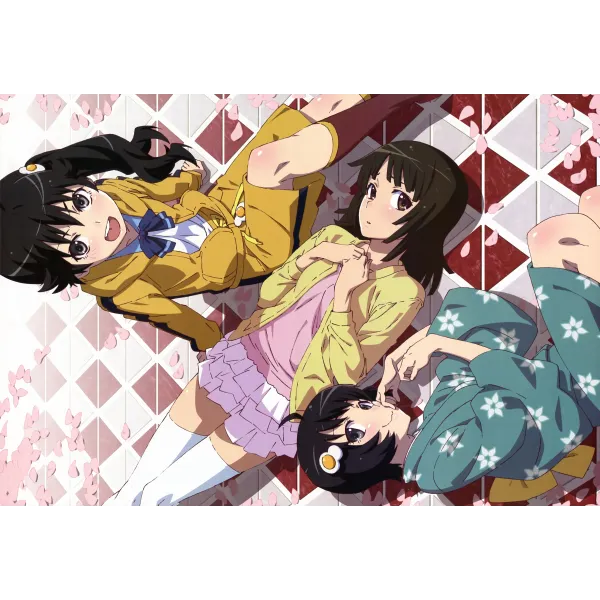 Anime Monogatari (Series) Mouse Pad (Desk Mat)