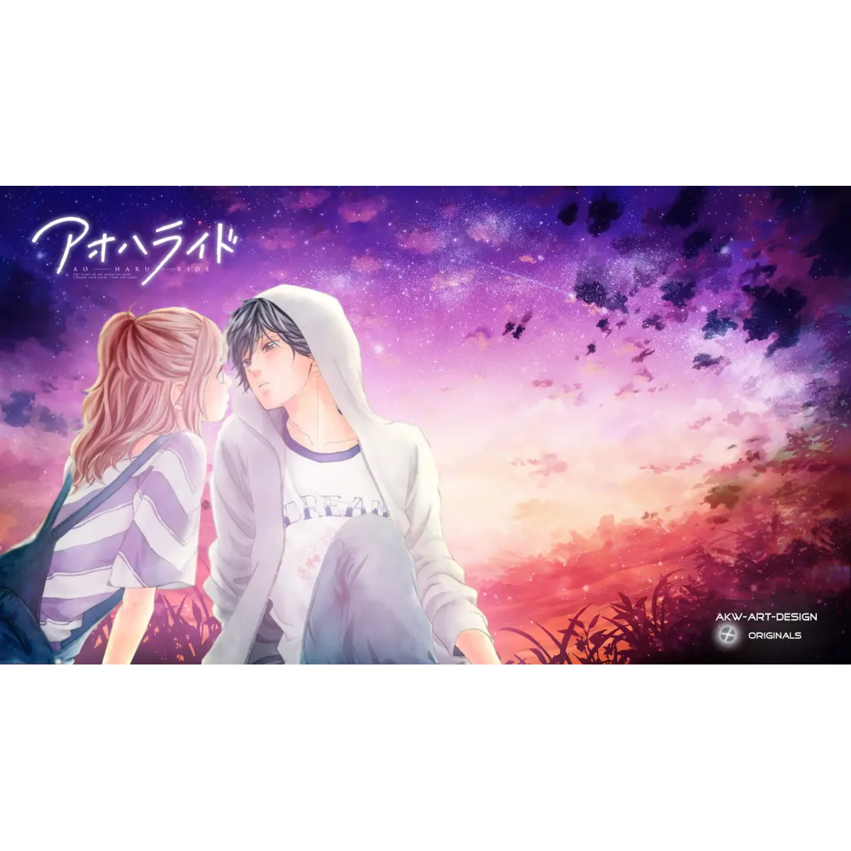 Ao Haru Ride  Mouse Pad (Desk Mat)