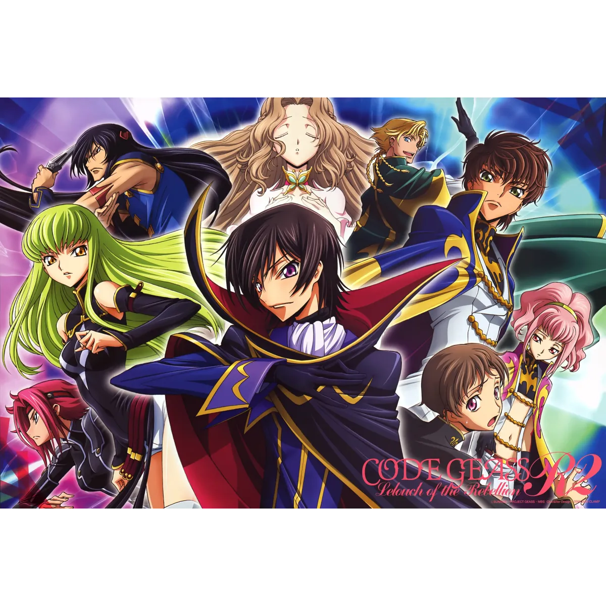 Anime Code Geass Mouse Pad (Desk Mat)