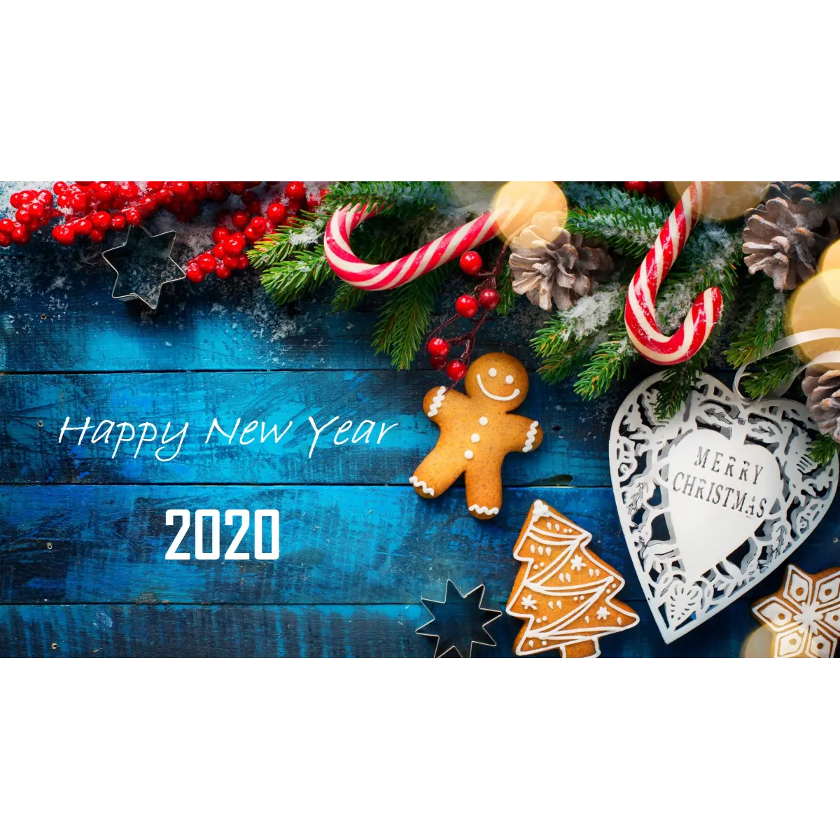 Holiday New Year 2020 Mouse Pad (Desk Mat)