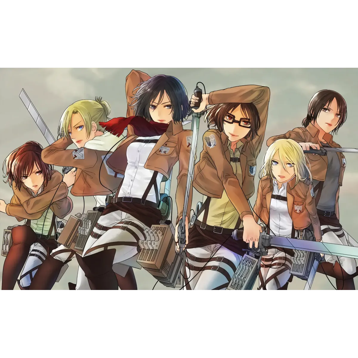 Anime Attack On Titan  Mouse Pad (Desk Mat)