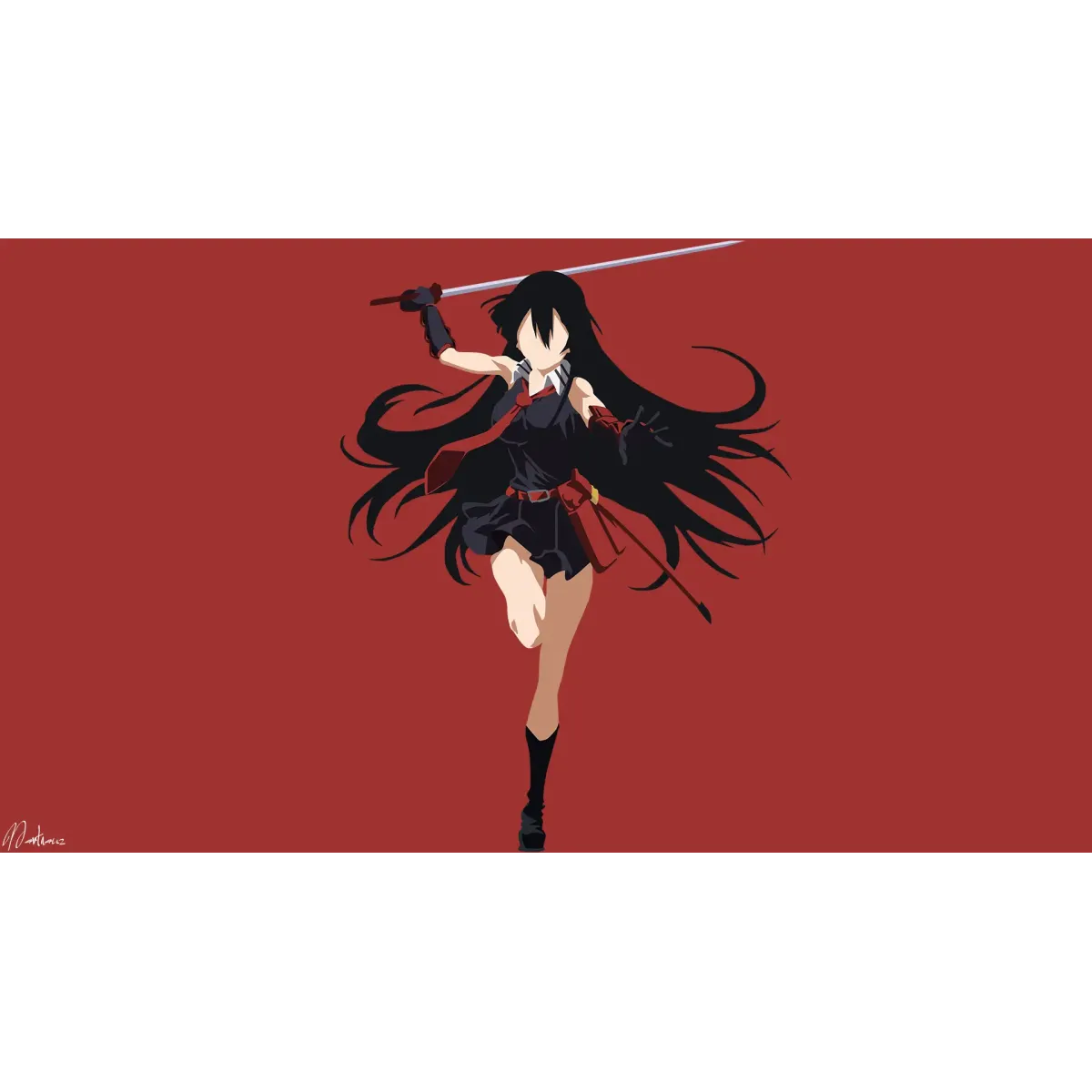 Akame  Mouse Pad (Desk Mat)