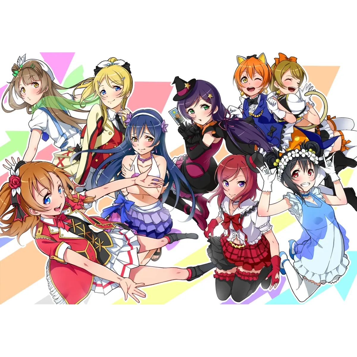 Anime Love Live!  Mouse Pad (Desk Mat)