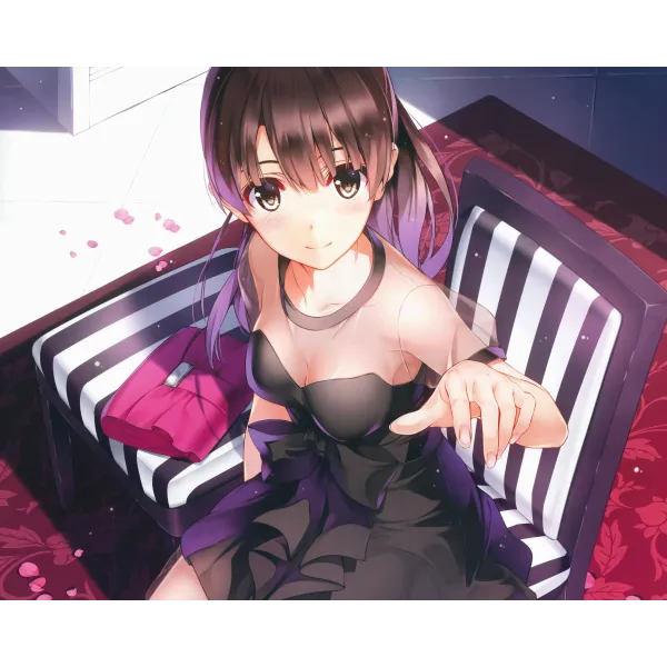 Saekano: How to Raise a Boring Girlfriend  Mouse Pad (Desk Mat)