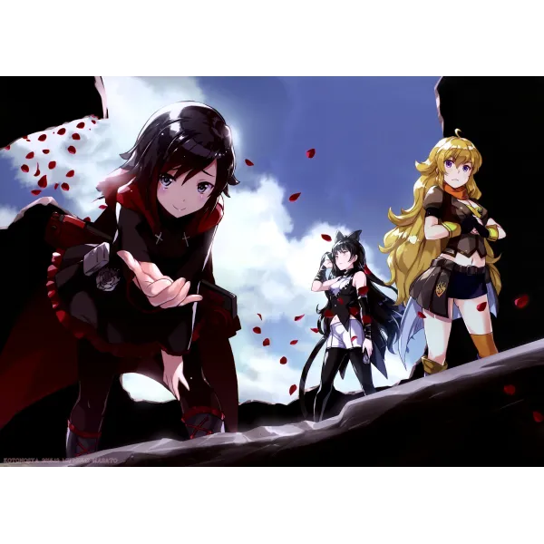 Anime RWBY  Mouse Pad (Desk Mat)