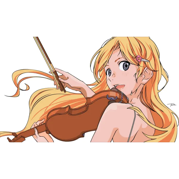 Anime Your Lie in April  Mouse Pad (Desk Mat)