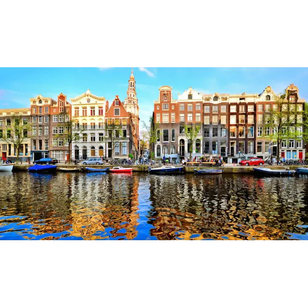 Man Made Amsterdam Mouse Pad (Desk Mat)