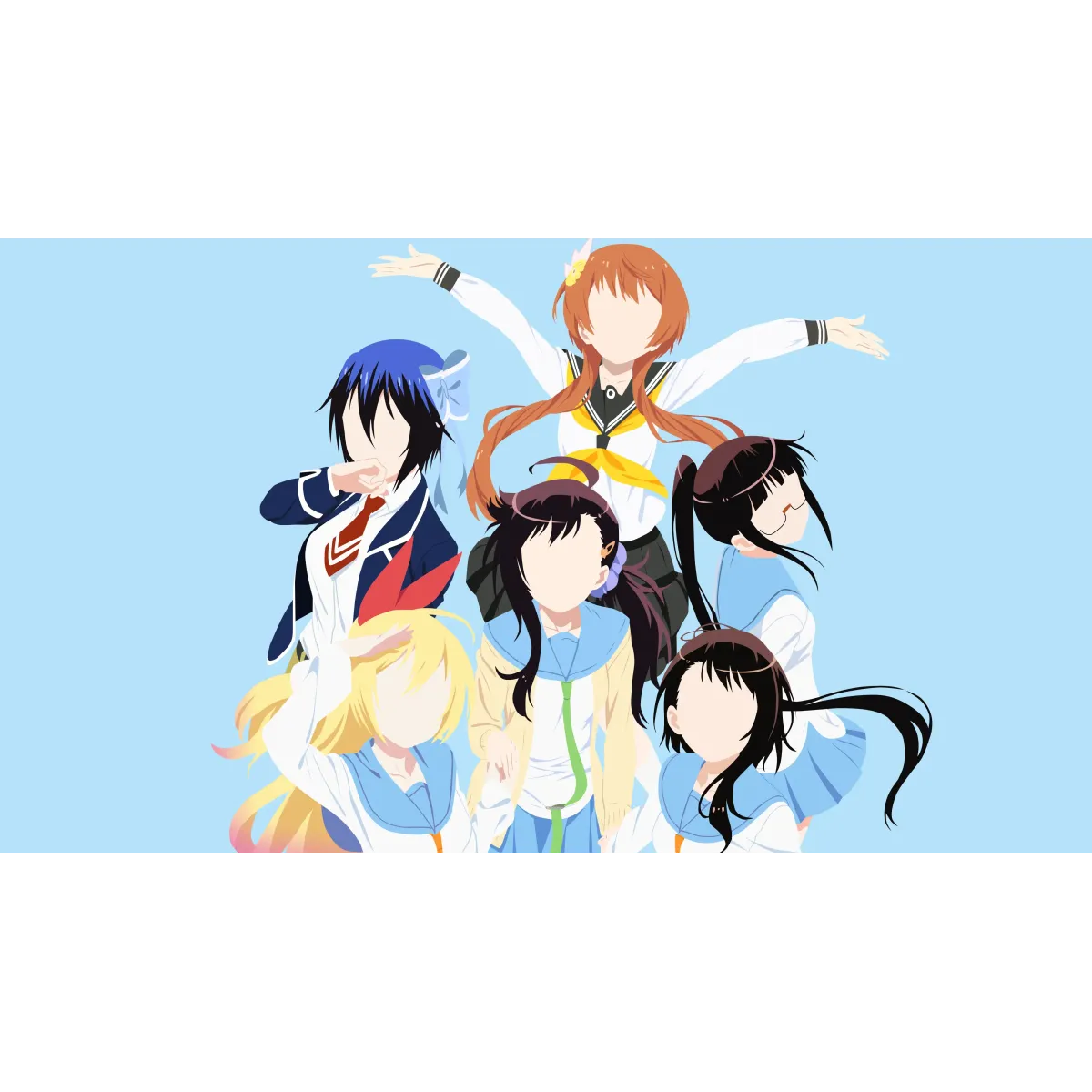 Anime Nisekoi Mouse Pad (Desk Mat)