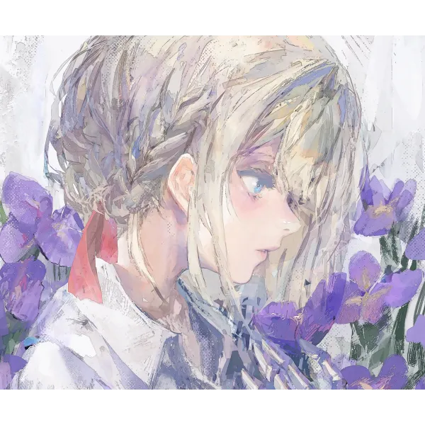 Anime Violet Evergarden  Mouse Pad (Desk Mat)