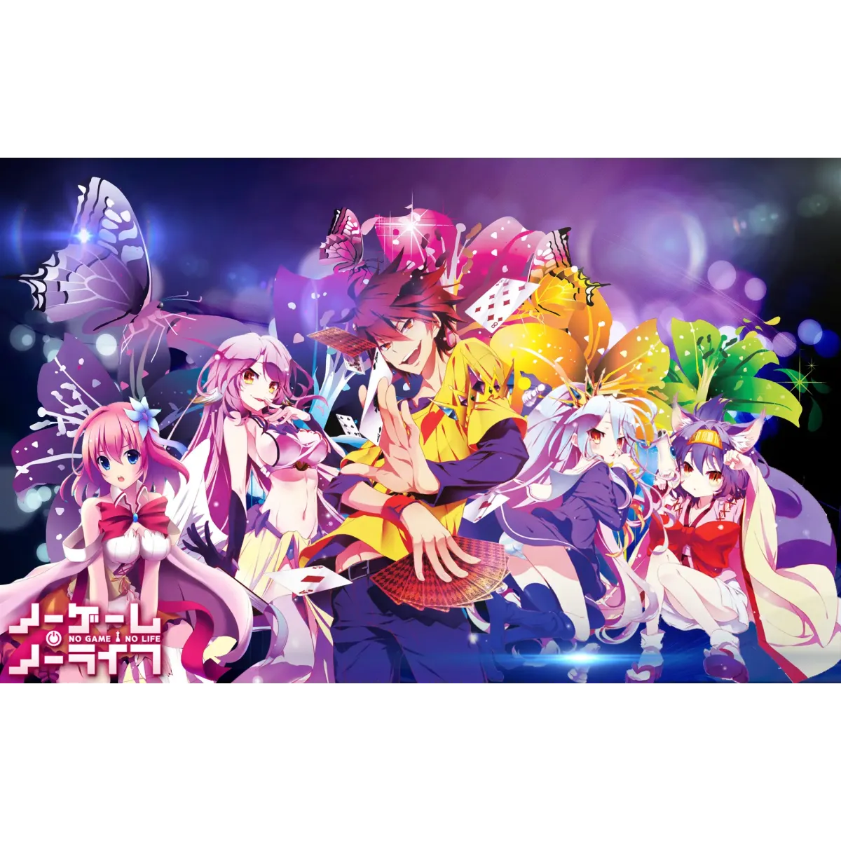 Anime No Game No Life  Mouse Pad (Desk Mat)