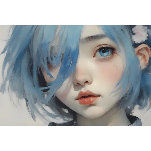 Ai Art,Rem  Mouse Pad (Desk Mat)