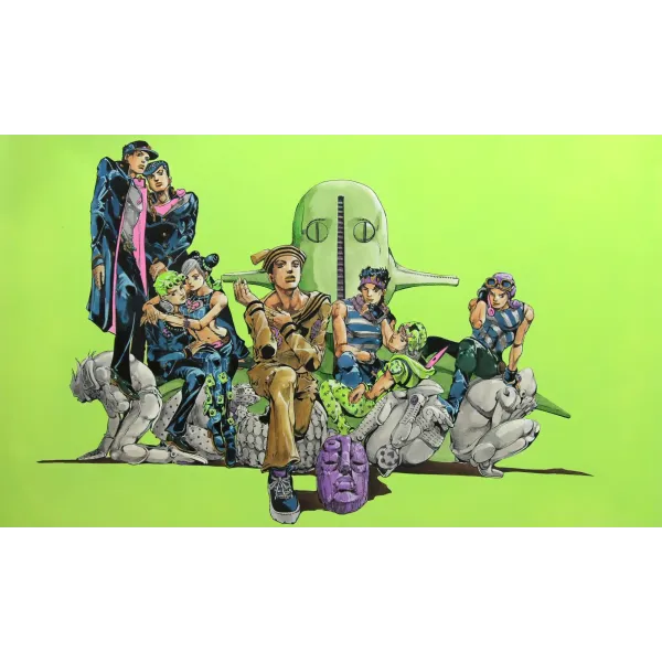 JoJo's Bizarre Adventure: Part 1-8  Mouse Pad (Desk Mat)