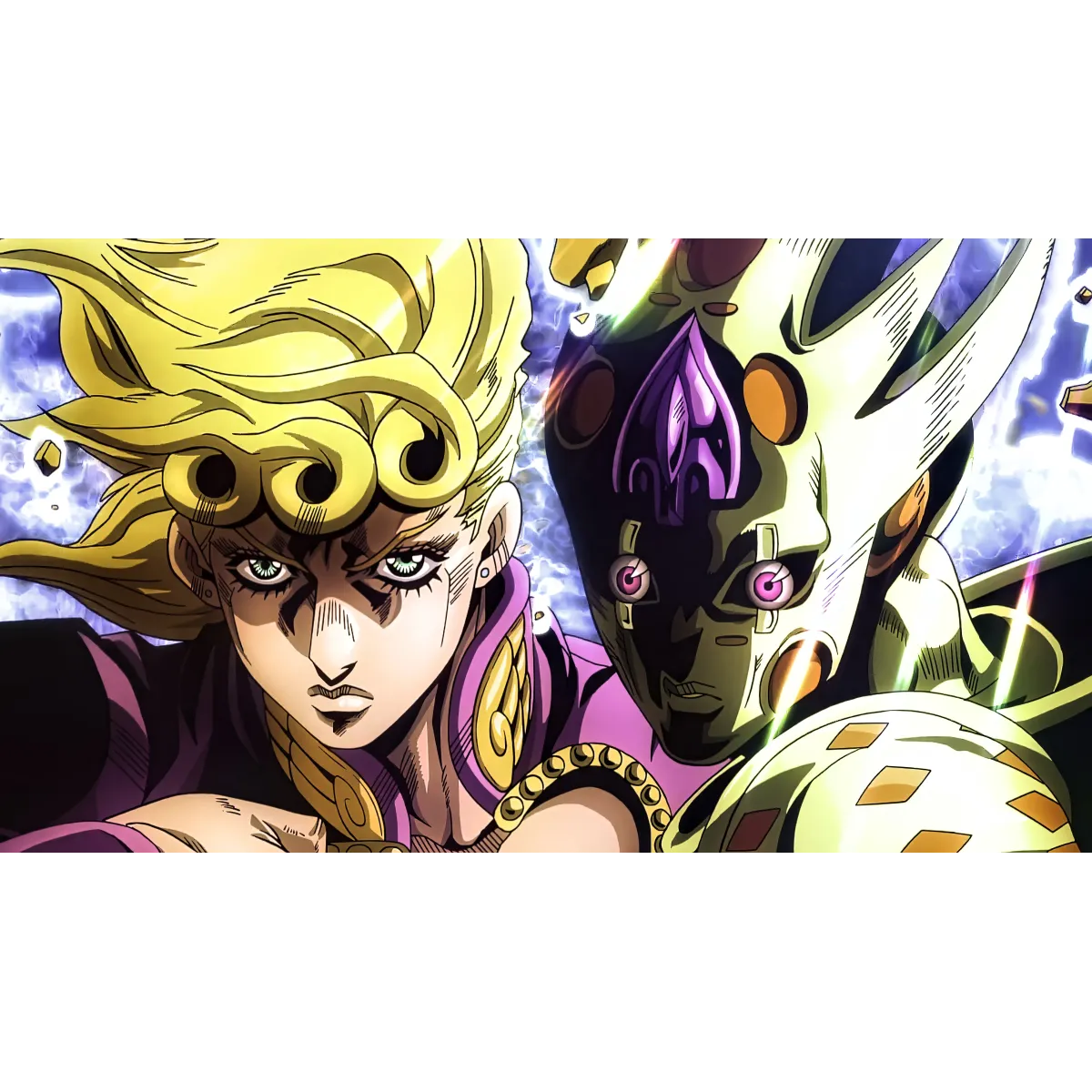 Giorno Giovanna & Golden Experience Requiem  Mouse Pad (Desk Mat)