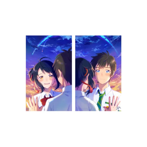 Anime Your Name.  Mouse Pad (Desk Mat)