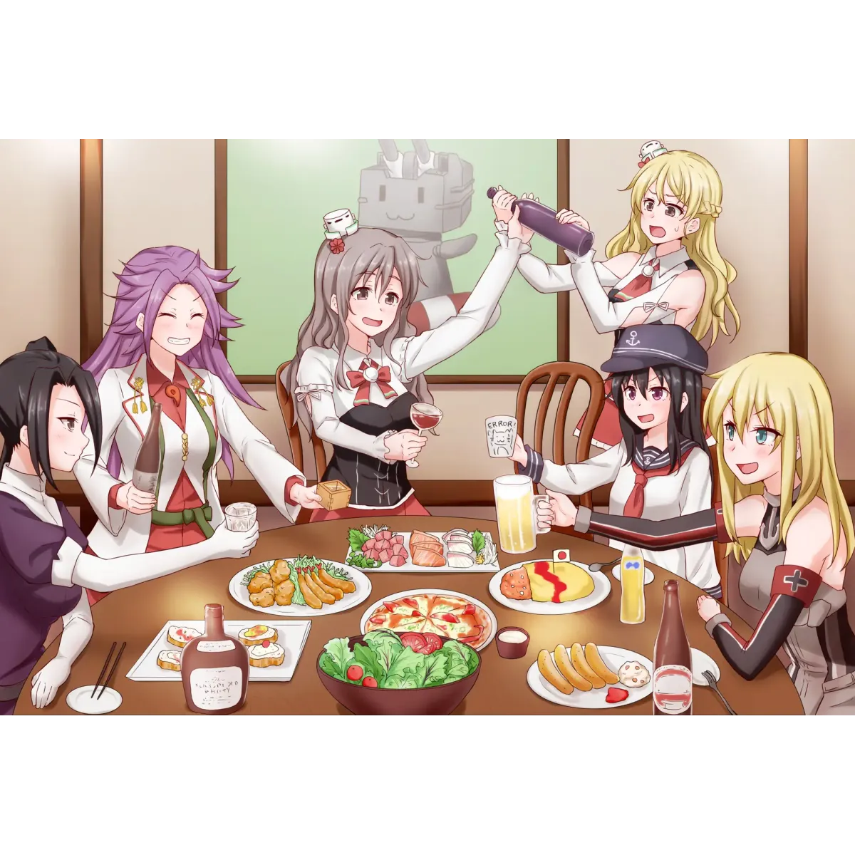 Anime Kantai Collection Mouse Pad (Desk Mat)