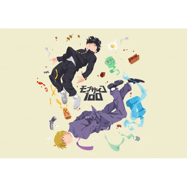 Shigeo x Reigen  Mouse Pad (Desk Mat)