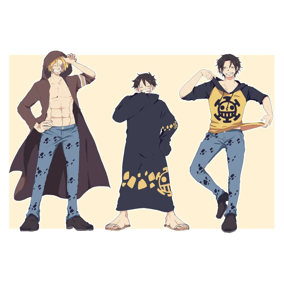 Anime One Piece  Mouse Pad (Desk Mat)