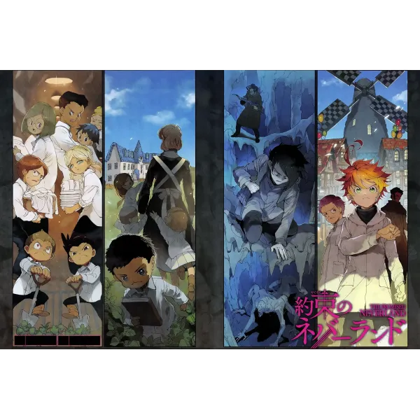 Anime The Promised Neverland  Mouse Pad (Desk Mat)