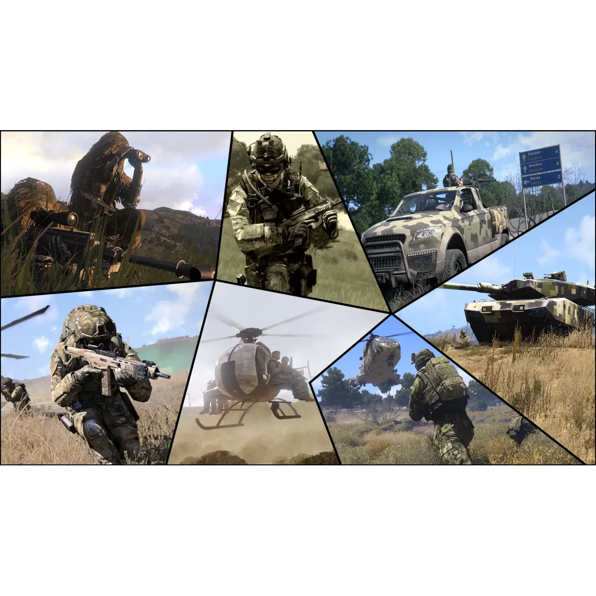 Arma 3 - Vehicles and Soldiers Mouse Pad (Desk Mat)