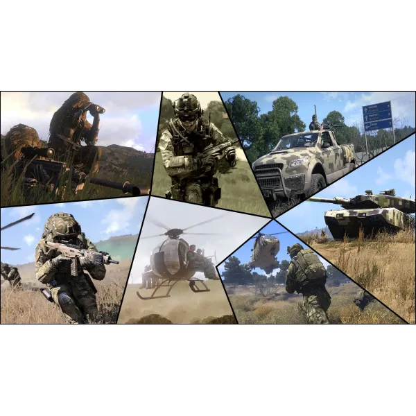 Arma 3 - Vehicles and Soldiers Mouse Pad (Desk Mat)