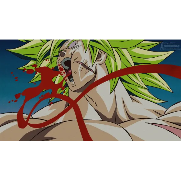 Broly got punished  Mouse Pad (Desk Mat)