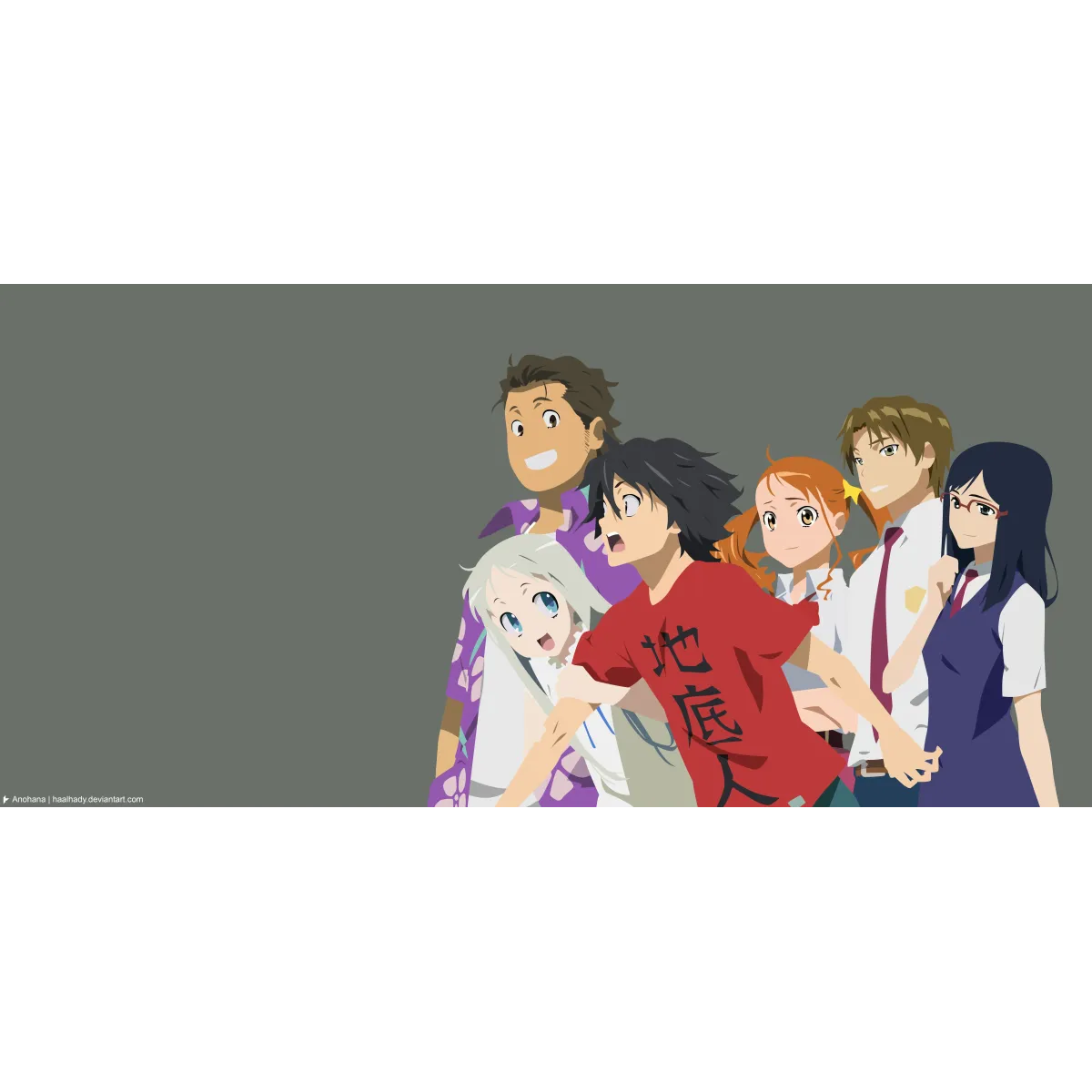 Anohana  Mouse Pad (Desk Mat)