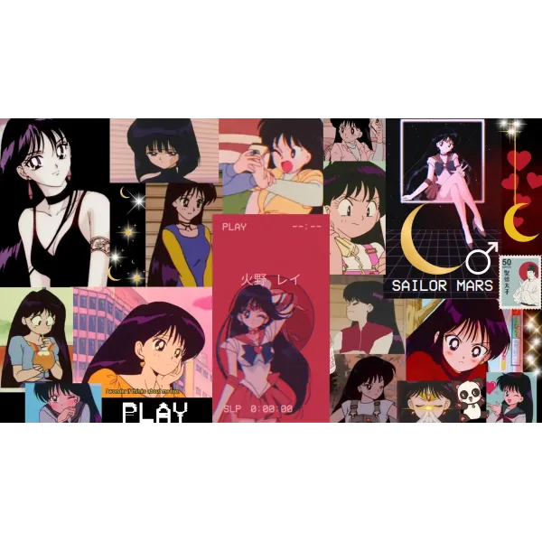 SAILOR MARS  Mouse Pad (Desk Mat)