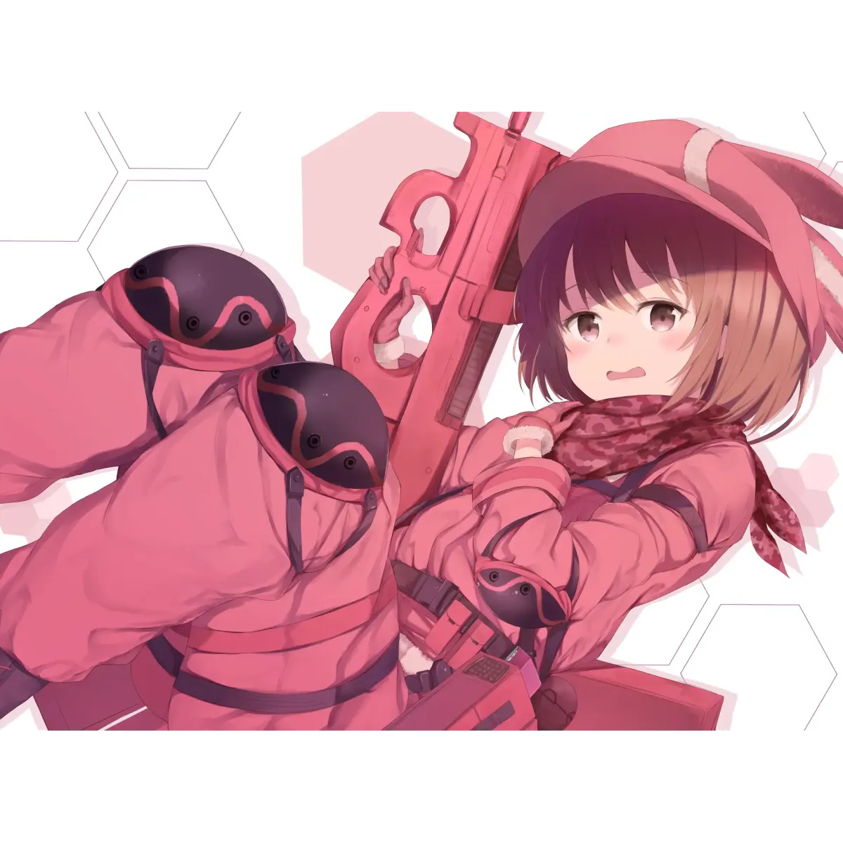 Anime Sword Art Online Alternative: Gun Gale Online Mouse Pad (Desk Mat)