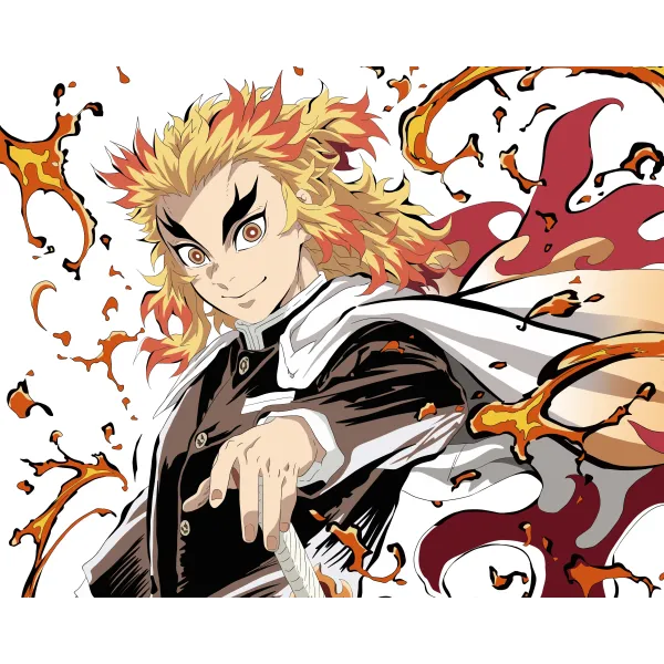 Anime Demon Slayer: Kimetsu no Yaiba  Mouse Pad (Desk Mat)