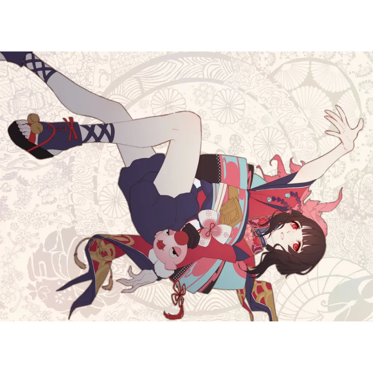 Anime Onmyoji  Mouse Pad (Desk Mat)