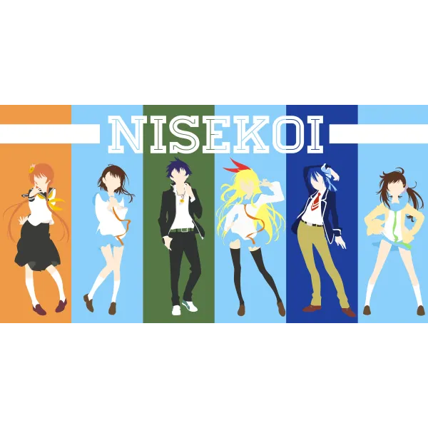 Anime Nisekoi Mouse Pad (Desk Mat)