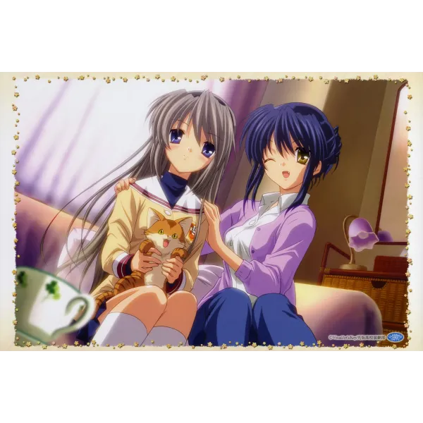 Anime Clannad Mouse Pad (Desk Mat)