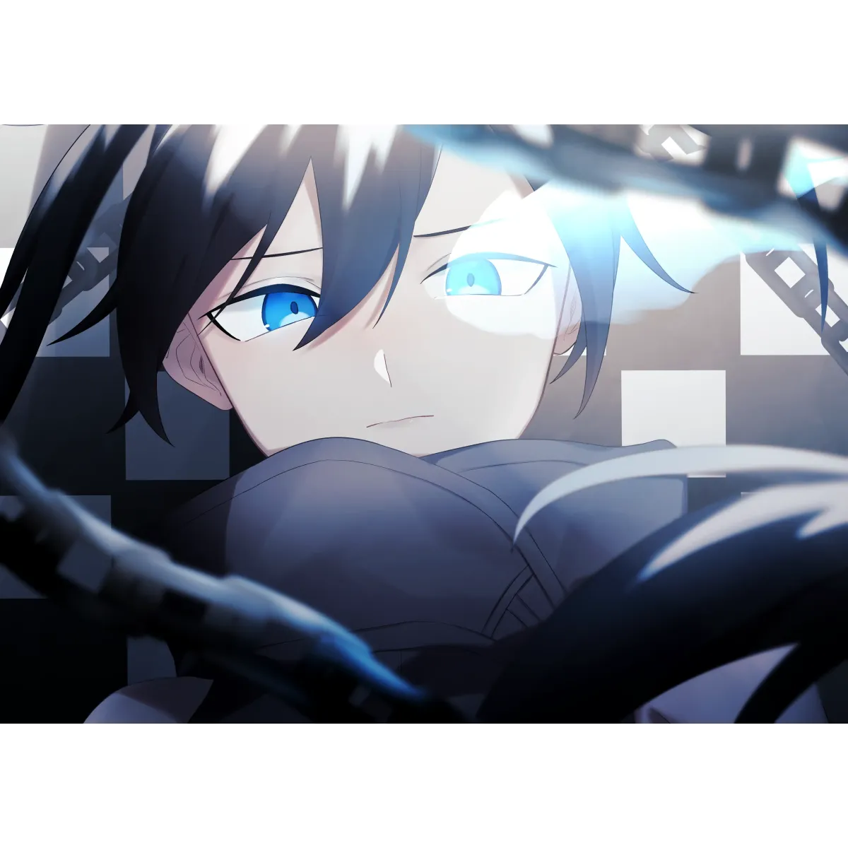 Anime Black ★★ Rock Shooter : Dawn Fall  Mouse Pad (Desk Mat)