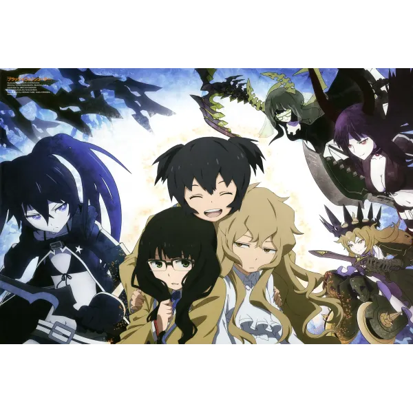 Anime Black Rock Shooter Mouse Pad (Desk Mat)