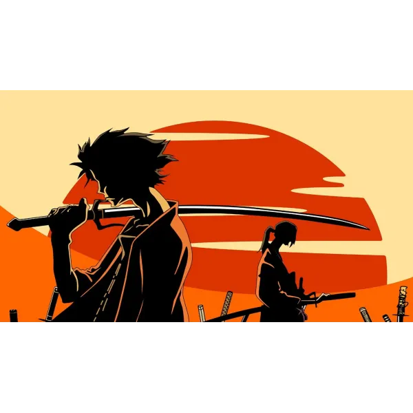 Anime Samurai Champloo Mouse Pad (Desk Mat)