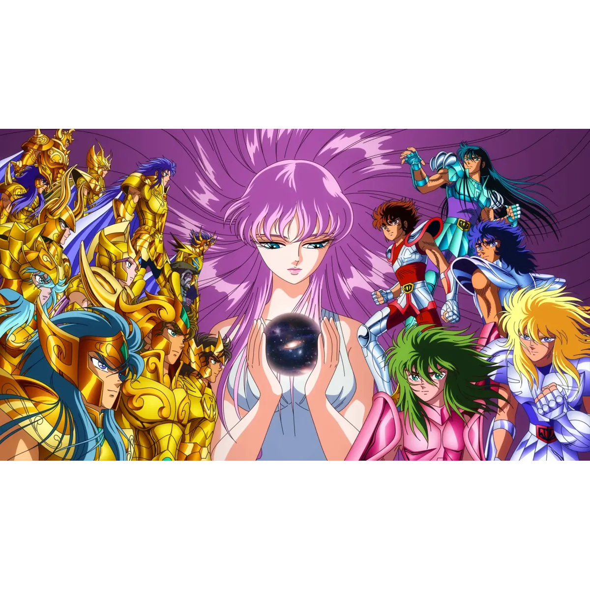 Saint Seiya  Mouse Pad (Desk Mat)