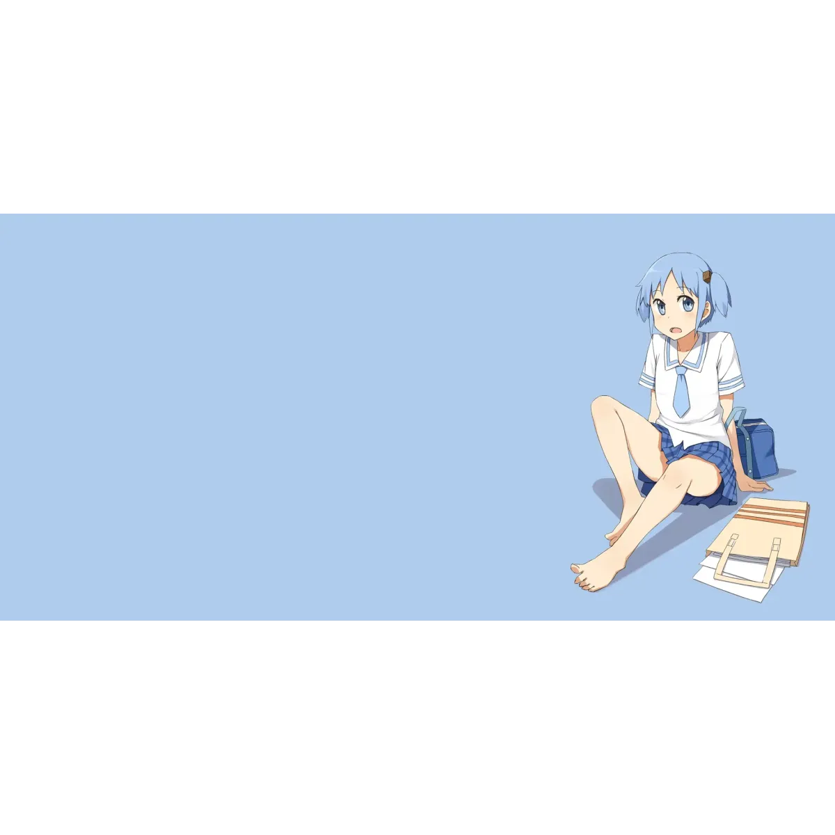 Anime Nichijō Mouse Pad (Desk Mat)