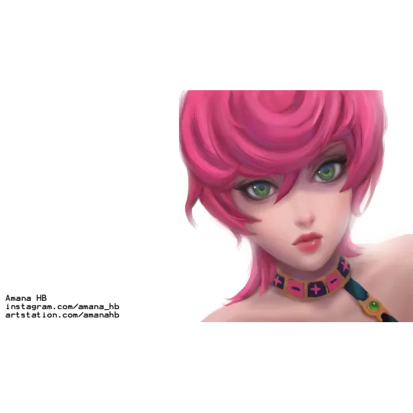 Trish Una  Mouse Pad (Desk Mat)