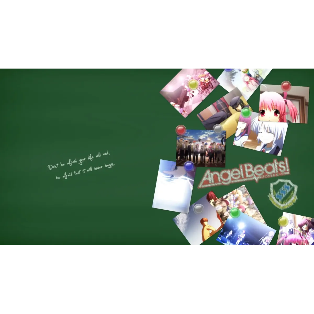 Angel Beats!  Mouse Pad (Desk Mat)