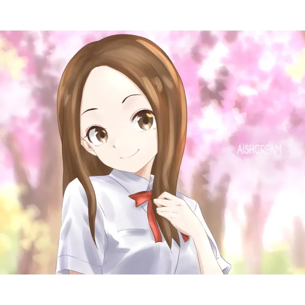 Anime Karakai Jouzu no Takagi-san  Mouse Pad (Desk Mat)