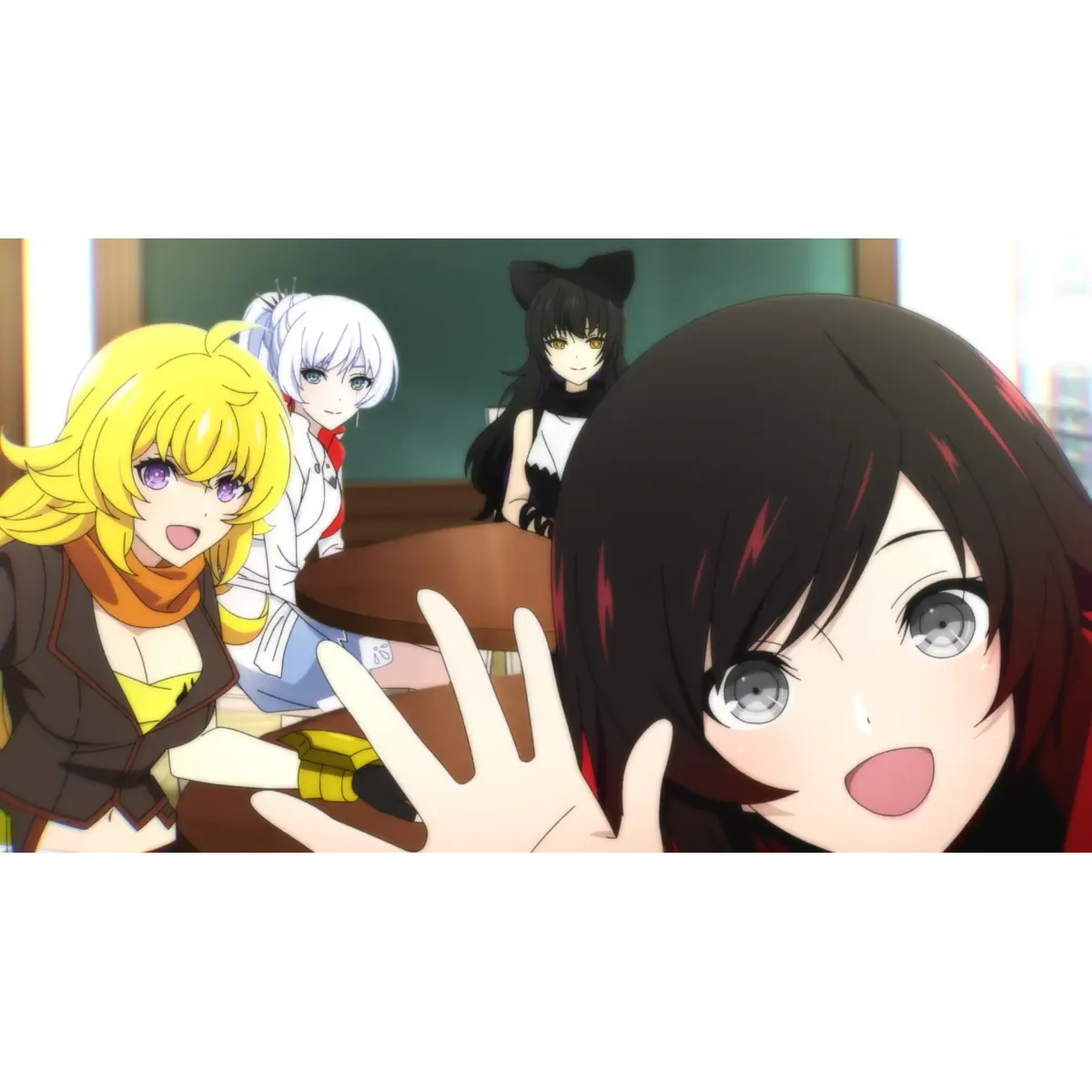 A Selfie of Team RWBY Mouse Pad (Desk Mat)