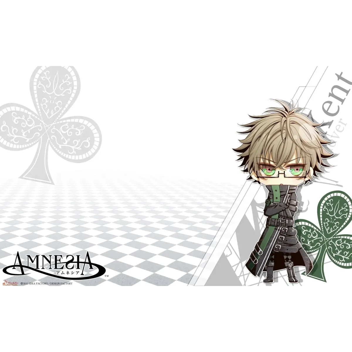 Anime Amnesia  Mouse Pad (Desk Mat)