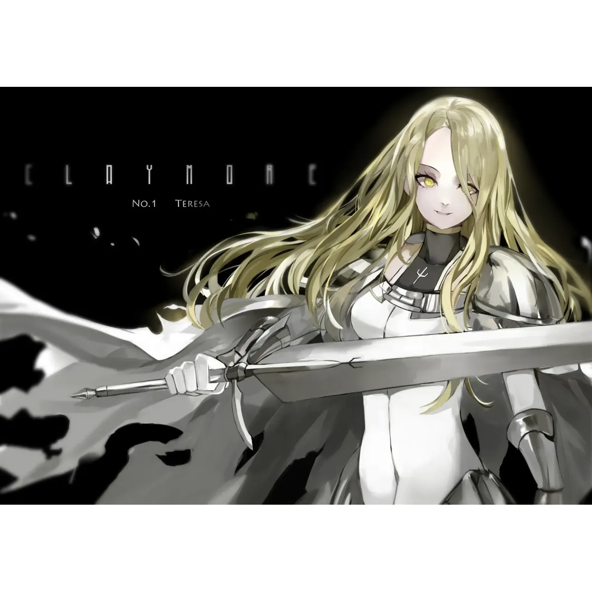 Anime Claymore  Mouse Pad (Desk Mat)