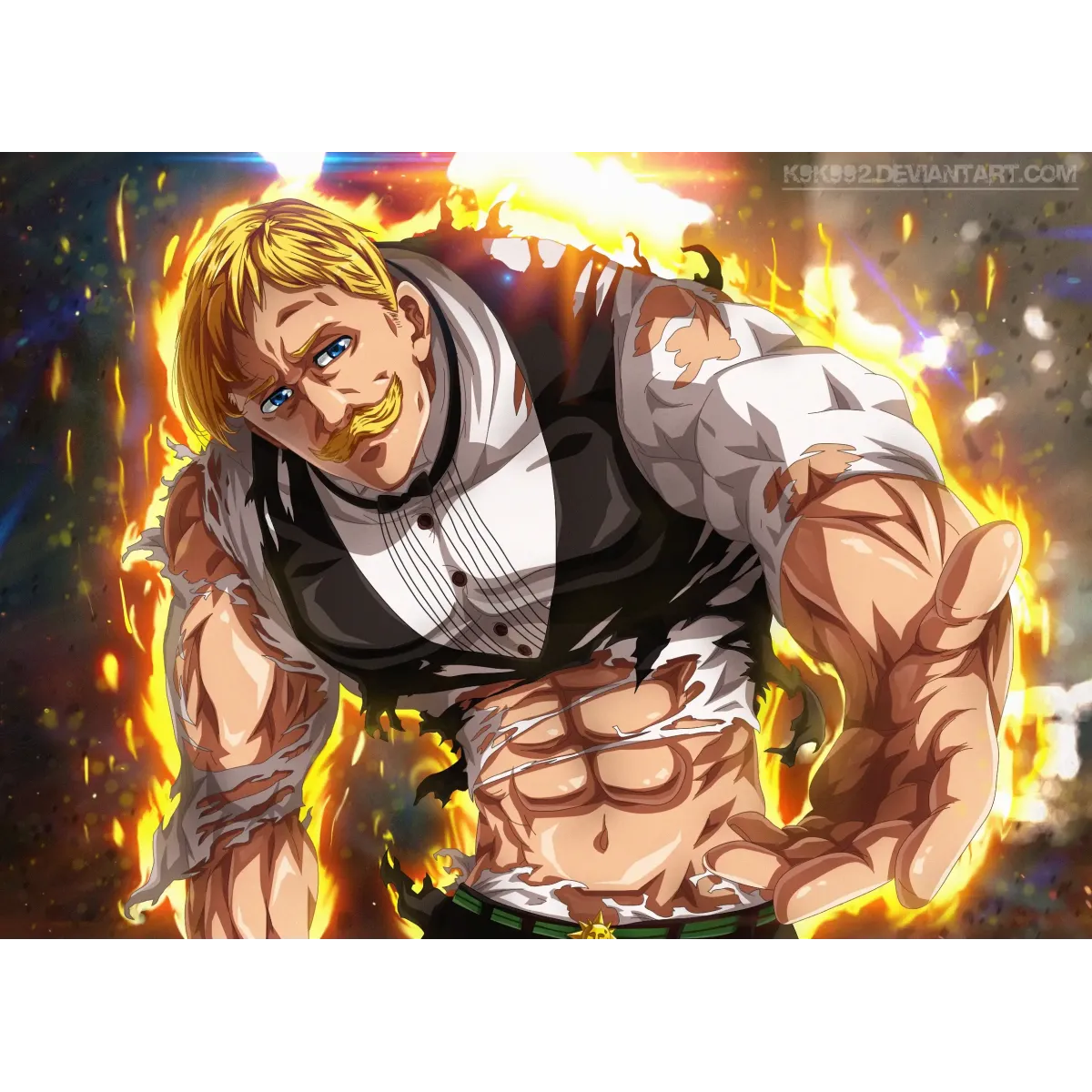 Escanor  Mouse Pad (Desk Mat)