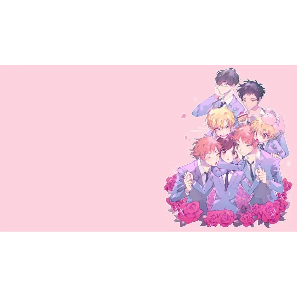 Anime Ouran High School Host Club  Mouse Pad (Desk Mat)