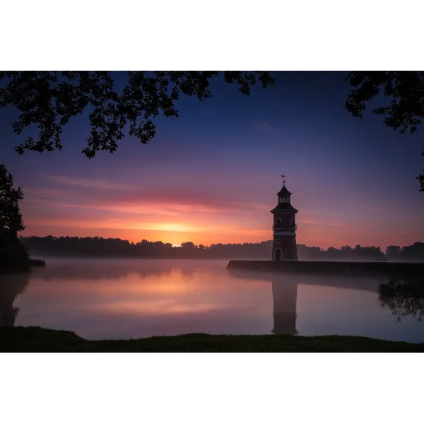 Man Made Lighthouse Mouse Pad (Desk Mat)