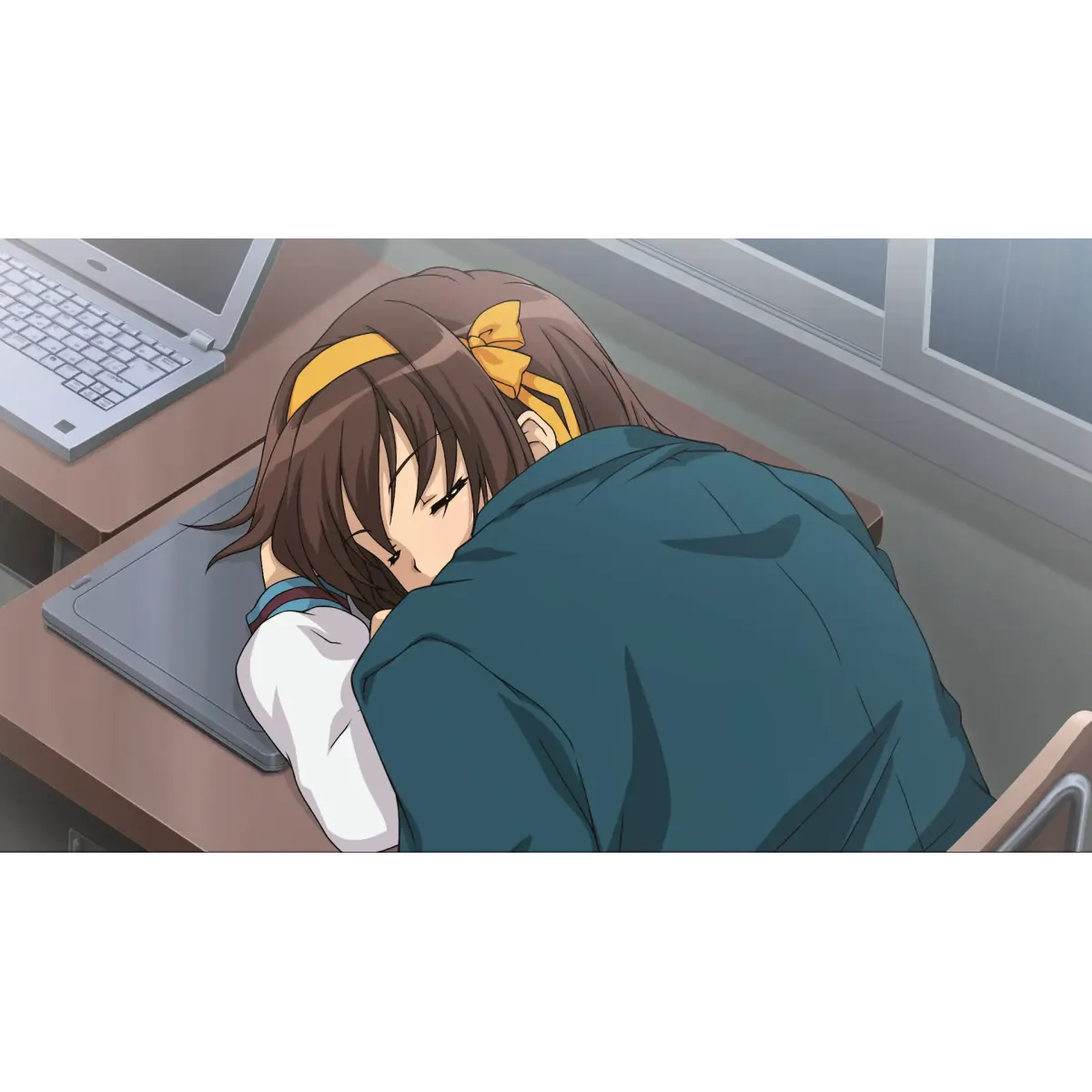 Anime The Melancholy Of Haruhi Suzumiya  Mouse Pad (Desk Mat)